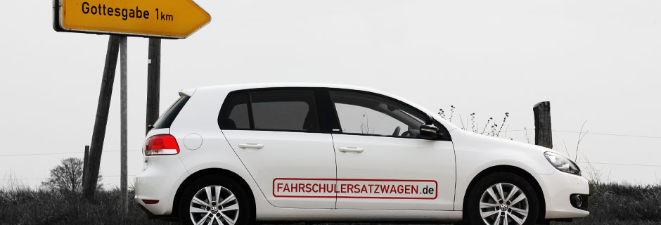 Fahrschulersatzwagen VW Golf mieten